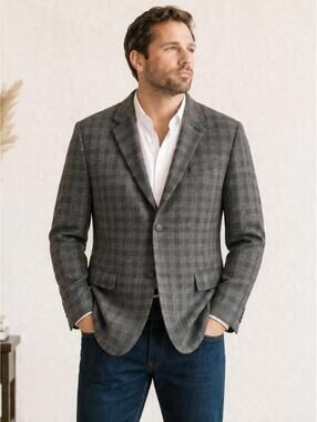 Calvin Klein 100% Wool Blazer/Suit Jacket Men's Size 42R
